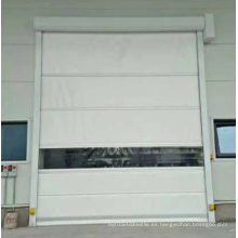 Puerta de PVC rodante de alta velocidad industrial rápido